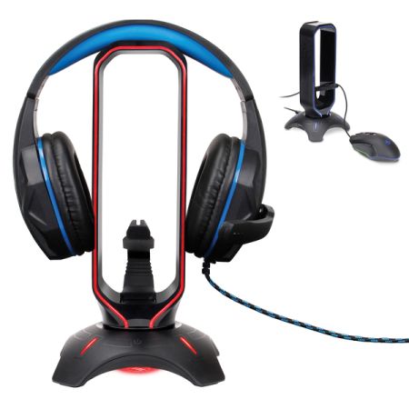 ENHANCE ENPCGXH100BKWS GAM HEADSET STND W/BUNGEE