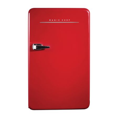 MAGIC CHEF(R) MCR32CHR 3.2CUFT RET FRDG W/MD RED
