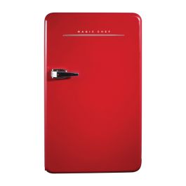 MAGIC CHEF(R) MCR32CHR 3.2CUFT RET FRDG W/MD RED
